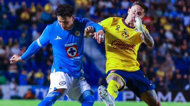 América empató 0 a 0 con Cruz Azul y cedió el liderato de la tabla general a manos de Toluca, que venció 3 a 2 a Atlas.