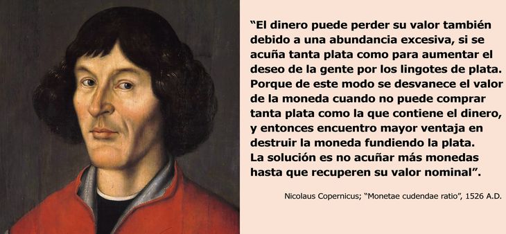 Nicolaus Copernicus, considered by Western economic orthodoxy as the initiator of the Quantity Theory of Money, it is difficult to associate what he actually said with this idea. Nicolaus Copernicus, considered by Western economic orthodoxy as the initiator of the Quantity Theory of Money, it is difficult to associate what he actually said with this idea.