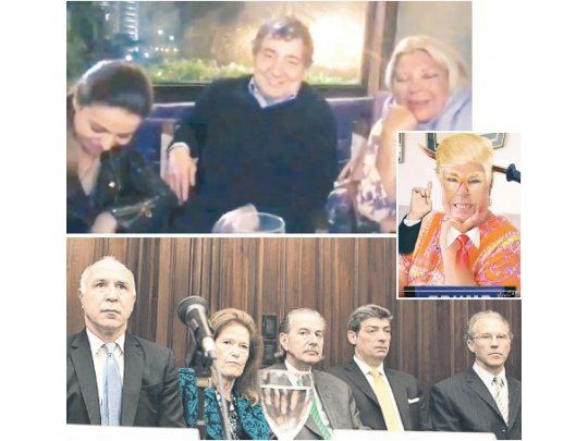 Risas y snapchat. Filmado con un celular, desde Uruguay, Elisa Carrió, Fabián Rodríguez Simón y Mariana Zuvic dispararon munición gruesa a Lorenzetti. Ayer, la diputada aliada de Cambiemos utilizó la red social para parodiar a Donald Trump. La chanza disparó la furia en la Casa Rosada.