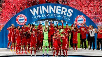 Bayern Munich le ganó la Supercopa de Europa a Sevilla y sumó un nuevo récord.