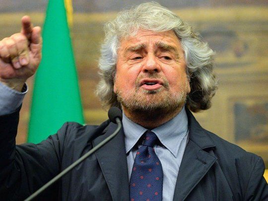 El fundador del Movimiento Cinco Estrellas,&nbsp;Beppe Grillo.