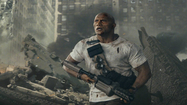 La Roca protagoniza una increíble película de acción, en Netflix.