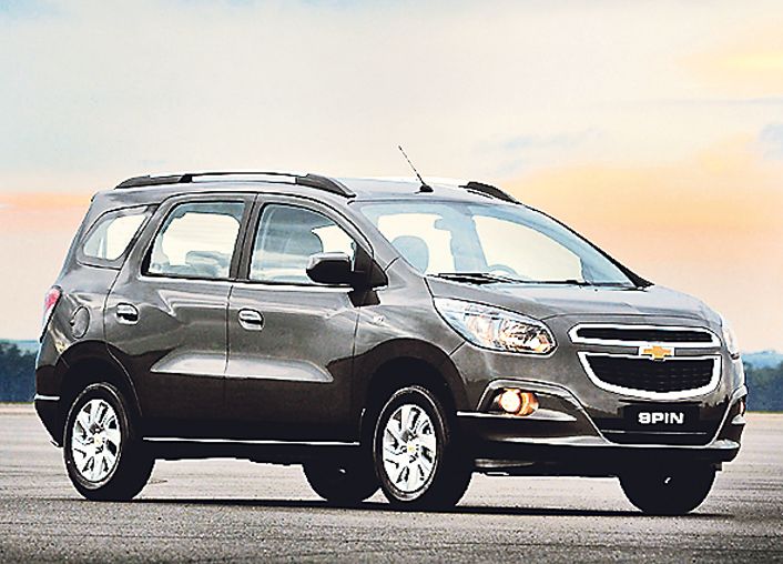 Chevrolet tiene tres ofertas de 7 plazas. Spin, la más económica.