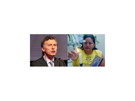 Macri recurrió a los servicios de la vidente Shirley Barahona.
