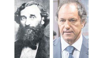 Bartolomé Mitre y Daniel Scioli