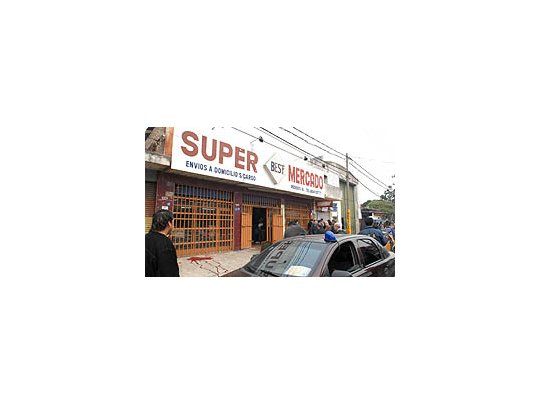 El mercado chino de Tres de Febrero lugar del incidente
