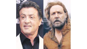 Sylvester Stallone y Russell Crowe