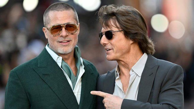 Polémica por el uso de la imagen de Brad Pitt y Tom Cruise.