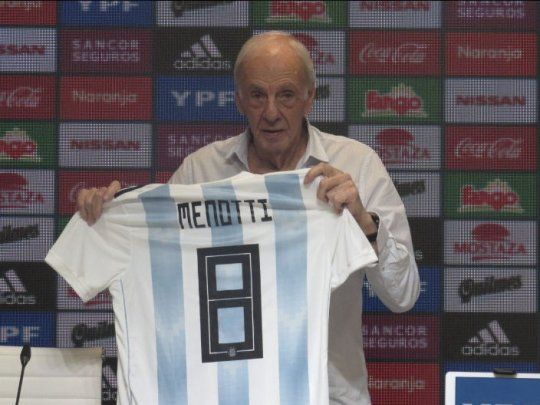 César Luis Menotti, actual director de selecciones en la AFA.