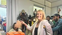 Carolina Cosse, candidata a vicepresidenta por el Frente Amplio.