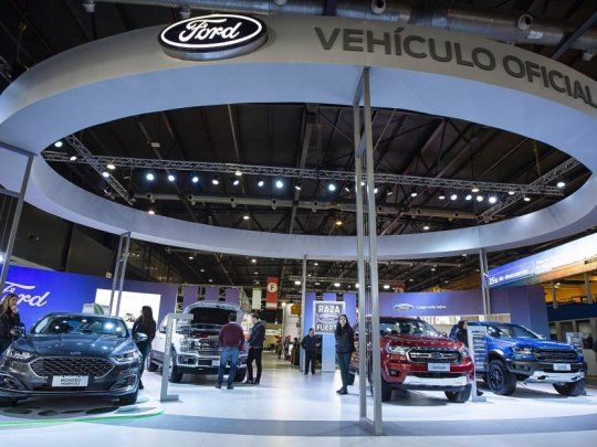 El stand de Ford&nbsp;está ubicado en el Pabellón Azul.