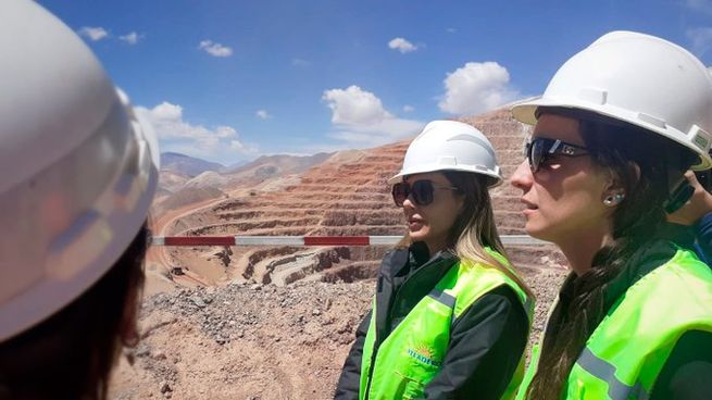La secretaria de Minería, Flavia Royon, visitó la semana pasada el proyecto Veladero en San Juan&nbsp;