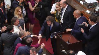 Javier Milei dio inicio a la apertura de sesiones ordinarias. Javier Milei dio inicio a la apertura de sesiones ordinarias.