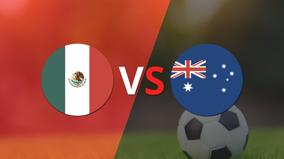 Mexico and Australia play a friendly duel