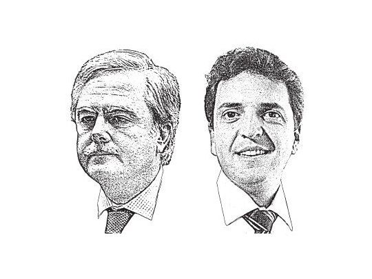 çFederico Pinedo y Sergio Massa