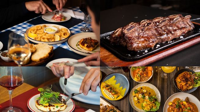 Cinco restaurantes para visitar en Año Nuevo.&nbsp;