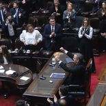 Manuel Adorni fue respaldado por toda la primera plana de La Libertad Avanza. Manuel Adorni fue respaldado por toda la primera plana de La Libertad Avanza.