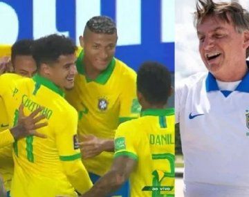 Inédita transmisión de la selección de Brasil por la TV estatal con elogios a Bolsonaro