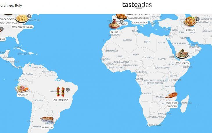 Eligen las 100 comidas más populares del mundo (solo hay una argentina)