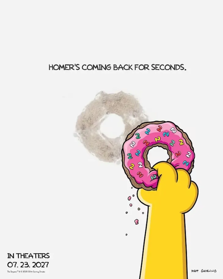 The Simpsons return to the cinema. The Simpsons return to the cinema.