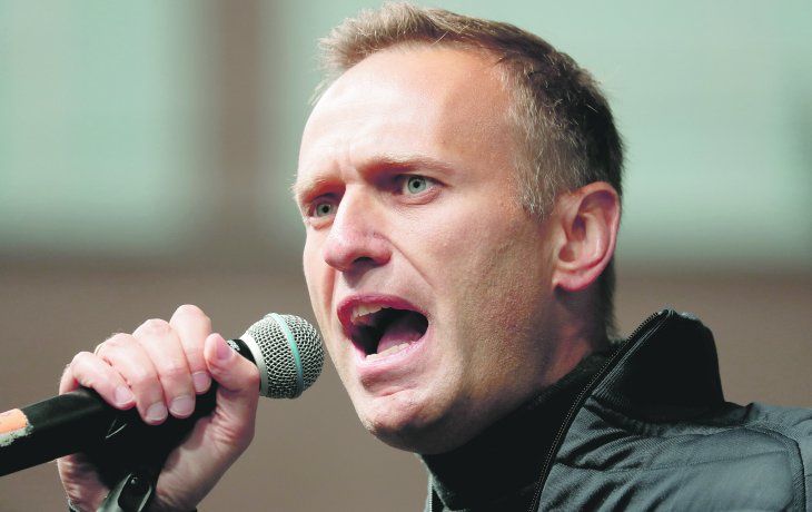 VÍCTIMA. Alexéi Navalni, en una foto de archivo. La confirmación de que fue envenenado generó graves acusaciones contra el Kremlin.
