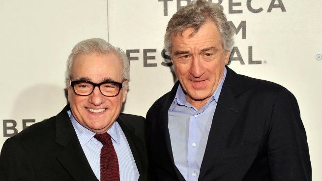 Martin Scorsese y Robert De Niro.