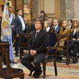Javier Milei participará de un nuevo Tedeum (imagen de archivo). Javier Milei participará de un nuevo Tedeum (imagen de archivo).
