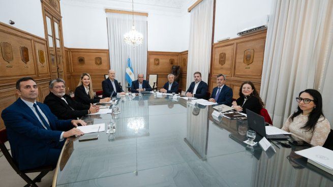El Consejo de Mayo volvió a reunirse en Casa Rosada. 