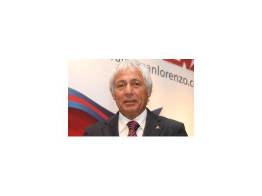 El presidente electo de San Lorenzo, Carlos Abdo.