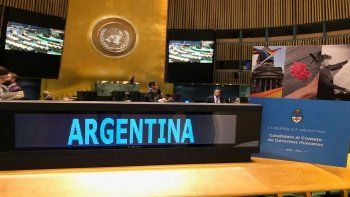 La Argentina realizó un contundente llamado a la paz ante la ONU