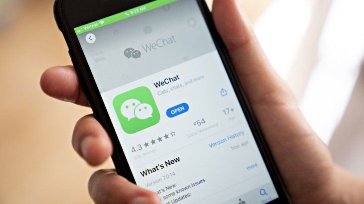 WeChat es una app mayormente usada por la comunidad china en Estados Unidos. WeChat es una app mayormente usada por la comunidad china en Estados Unidos.