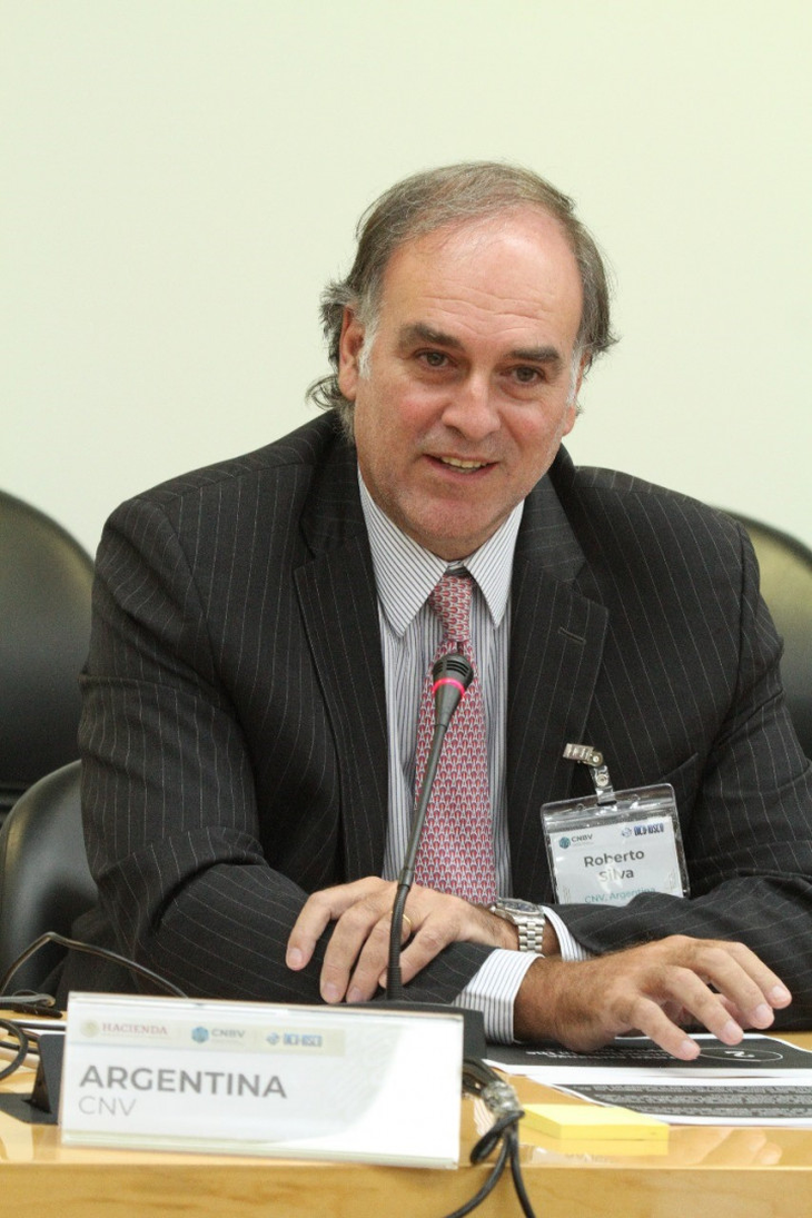 Roberto Silva, president of the National Securities Commission. Roberto Silva, president of the National Securities Commission.
