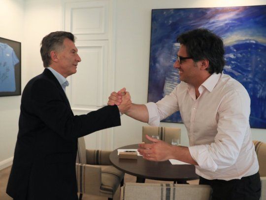 Macri y Garavano.&nbsp;