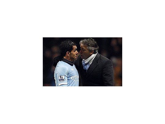 Mancini aseguró que Tevez pidió ser transferido.