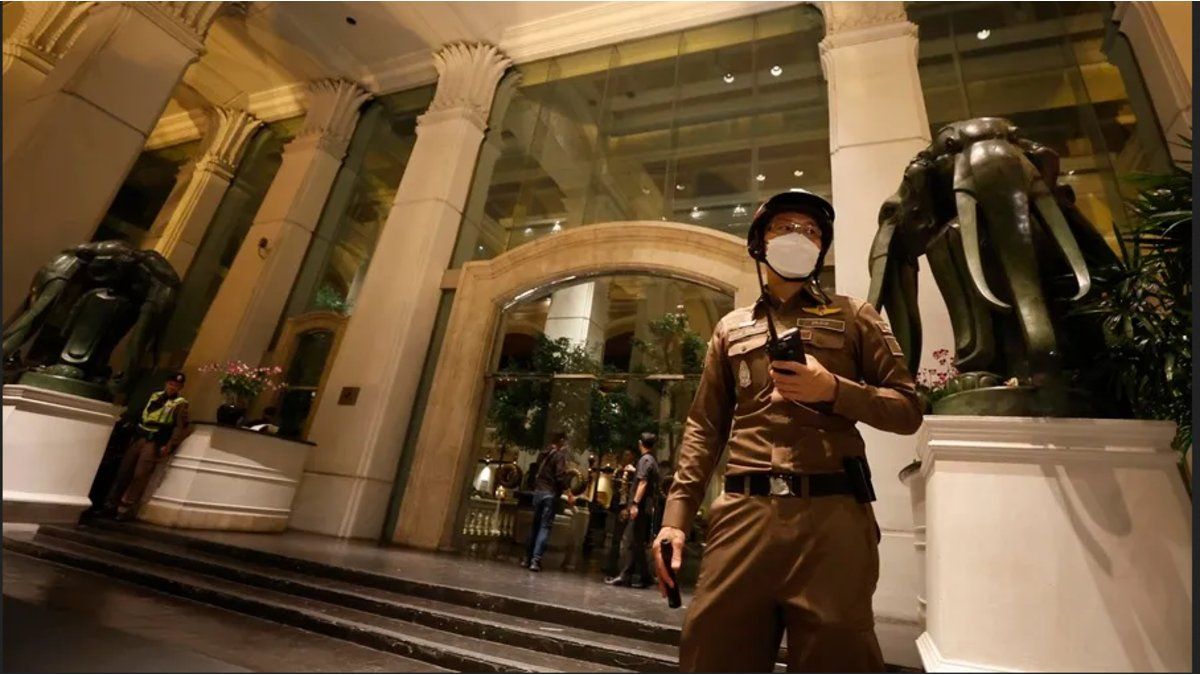 Six men died of cyanide poisoning in a hotel