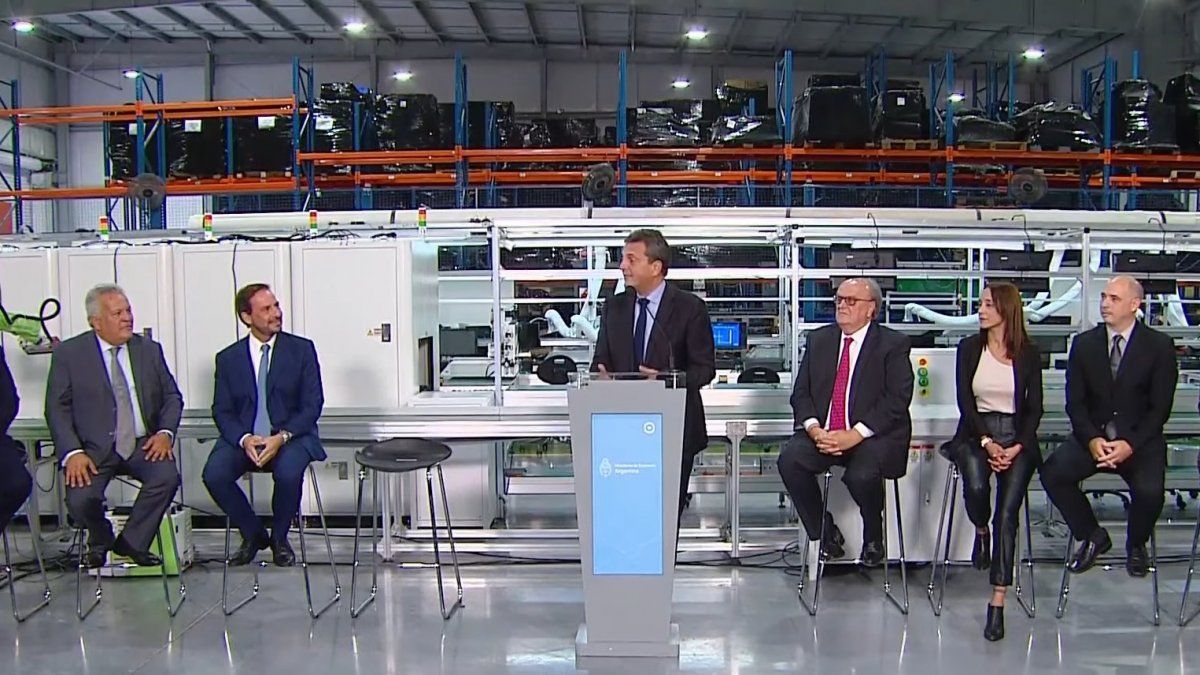 Massa assured that Argentina enters to play first in the world of knowledge economy Massa assured that Argentina enters to play first in the world of knowledge economy
