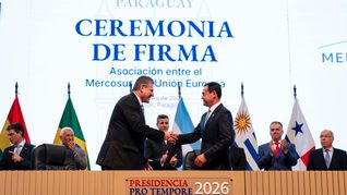 El acuerdo Mercosur-UE beneficiará las cuotas en cuatro productos clave para las exportaciones de Uruguay. El acuerdo Mercosur-UE beneficiará las cuotas en cuatro productos clave para las exportaciones de Uruguay.