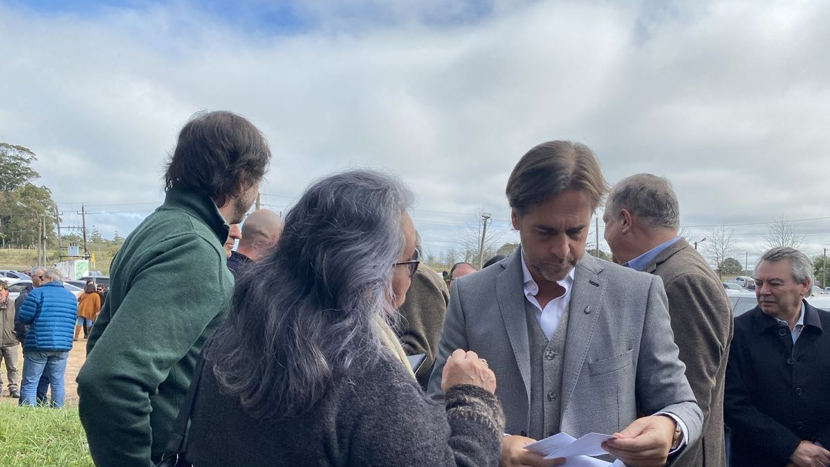 Lacalle Pou received claims from small rural producers in Tacuarembó