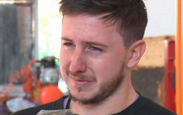 Omar Chaguri, mecánico que gracias a la solidaridad pudo recuperar todo lo perdido.&nbsp;
