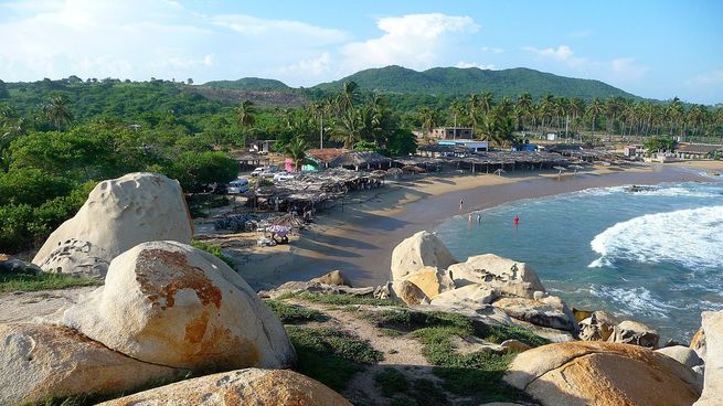 Playa Ventura, un paraíso de Guerrero.