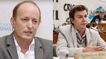 Martín Insaurralde y Gabriel Mércuri.
