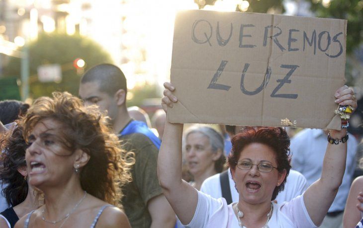 bajo la temperatura y hay 11 mil usuarios sin luz bajo la temperatura y hay 11 mil usuarios sin luz