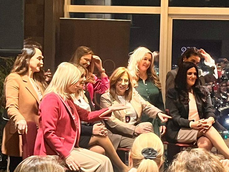 Del encuentro participaron Valeria Ripoll (PN), Mónica Bottero (PI) y Lorena Quintana (CA), junto a la vicepresidenta Beatriz Argimón. Del encuentro participaron Valeria Ripoll (PN), Mónica Bottero (PI) y Lorena Quintana (CA), junto a la vicepresidenta Beatriz Argimón.