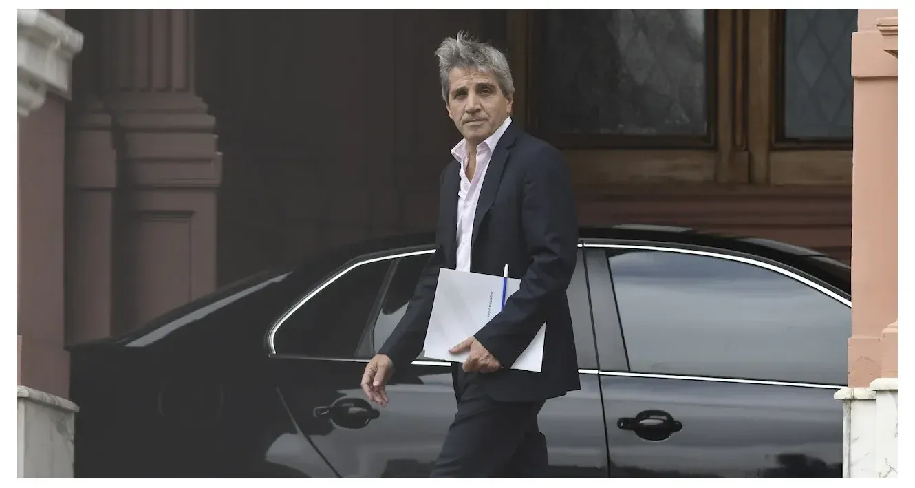 El ministro de Economía, Luis Caputo.