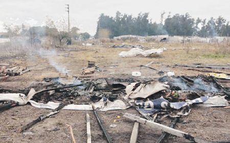 La Policía Bonaerense mantenía una guardia en la zona del desalojo para impedir que los activistas recuperen el predio. Son hectáreas ubicadas en un área productiva privilegiada de Abasto, vecinas al Parque Industrial y con salida a la Autovía 2.
