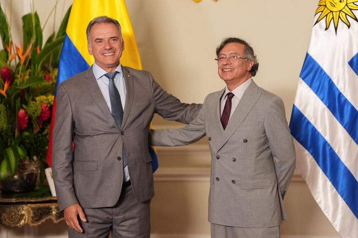 El presidente Yamandú Orsi se reunió en la previa con su par colombiano, Gustavo Petro. El presidente Yamandú Orsi se reunió en la previa con su par colombiano, Gustavo Petro.