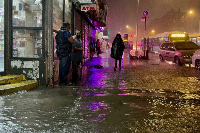 Nueva York registró inundaciones récord por Ida.