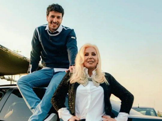 Sebastián Yatra y Susana Giménez.&nbsp;
