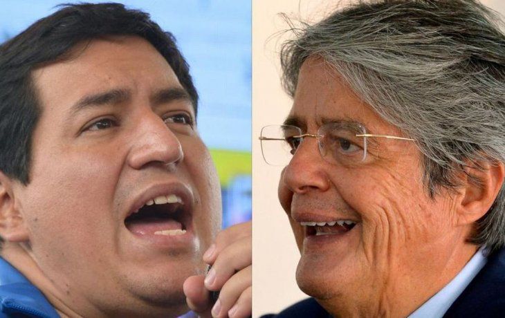 Andrés Arauz y Guillermo Lasso.&nbsp;