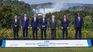 The traditional family photo of the heads of state at the last Mercosur summit.